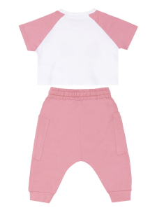 Cat Girl Crop-Top&Baggy Capri Set - 4