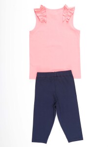 Cat Heart Girl T-shirt&Leggings Set - 4