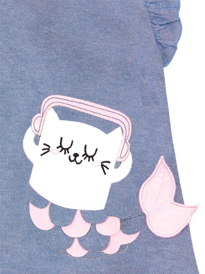 Cat-Mermaid Tunic Set - 9