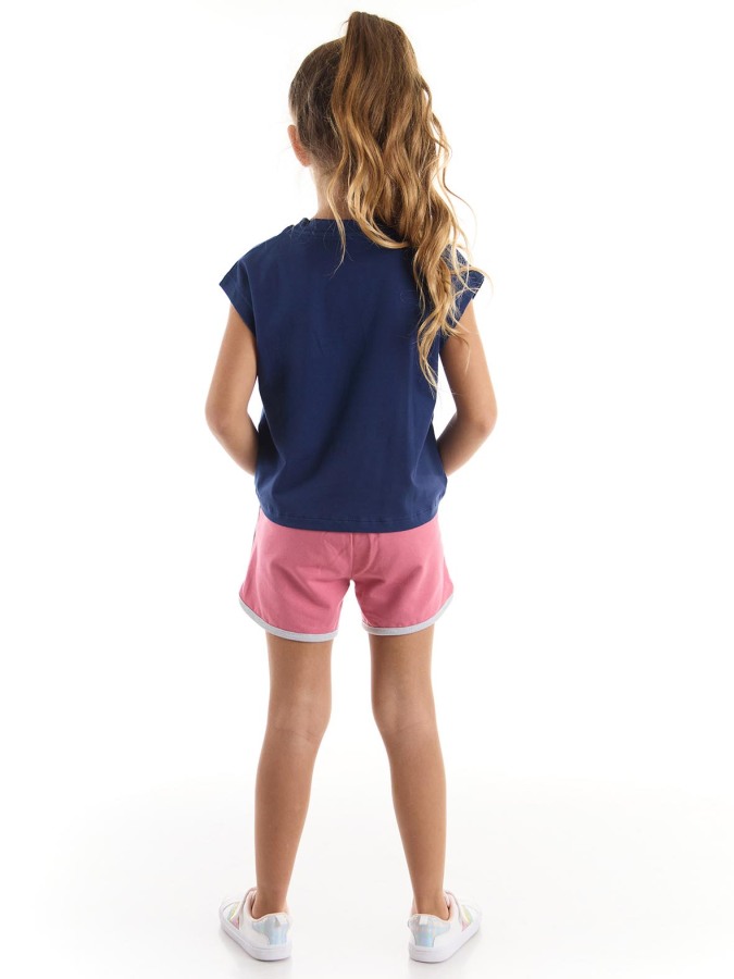 Cat Star Crop-top&Shorts Set - 2