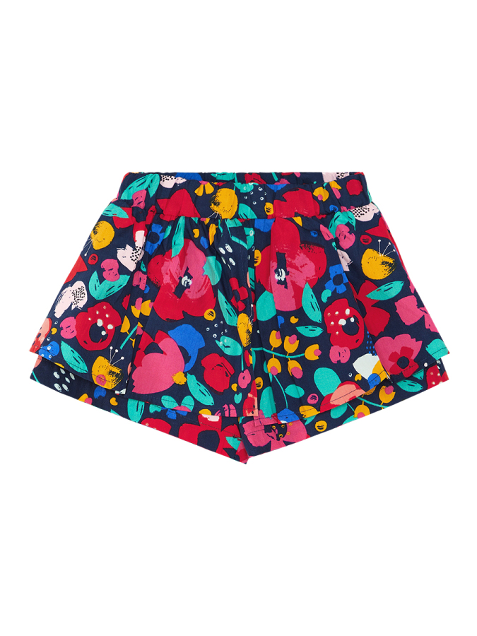Cat&Flowers Girl Shorts Set - 7