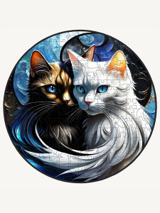 Cats, 38X38 Cm Yapboz - 2