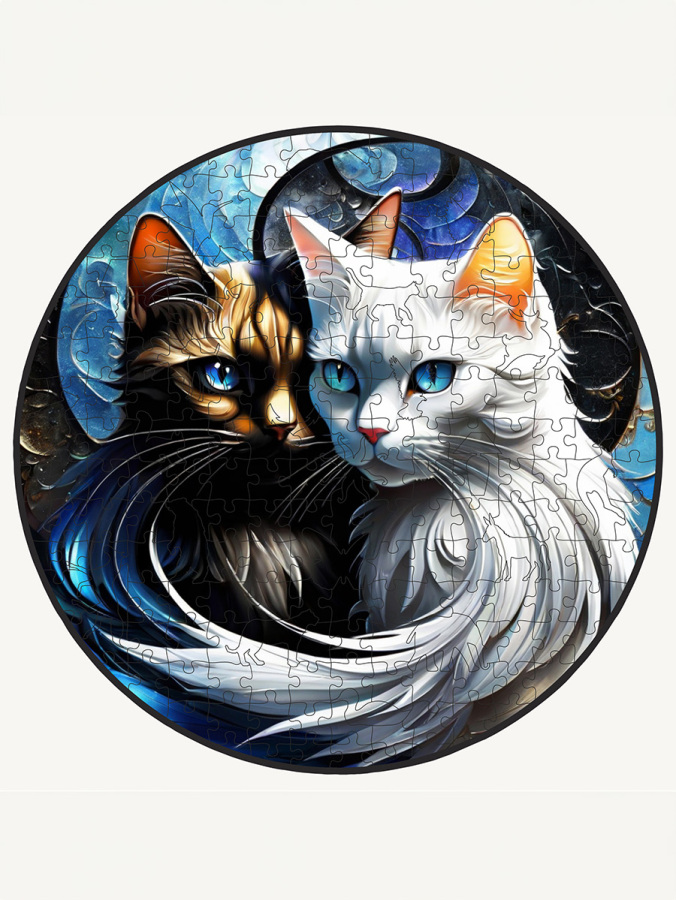 Cats, 50X50 Cm Yapboz - 2