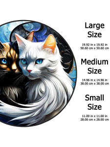 Cats, 50X50 Cm Yapboz - 3