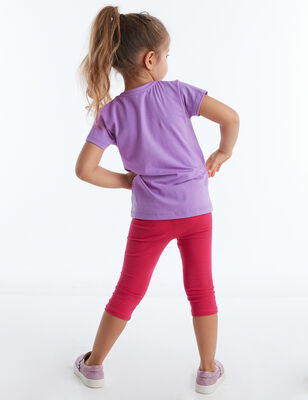 Ice Cream Girl Leggings T-shirt Set - 2