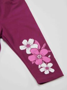 Fırfırlı Ceylan Kız Çocuk Yazlık Kolsuz T-shirt Tunik Tayt Takım - 6