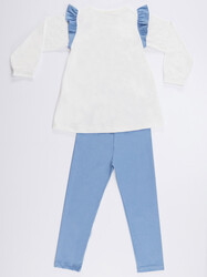 Ceylan Kız Gabardin Dar Pantolon Takım - 4