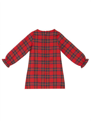 Checked Cat Dress - 3