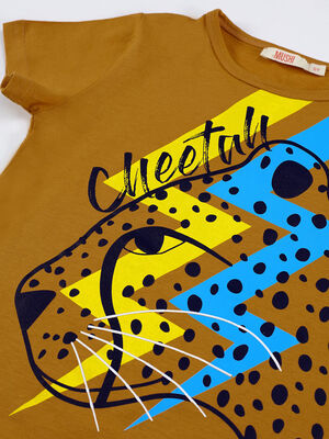 Cheetah Boy Capri Set