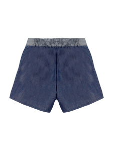 Chic Unicorn Girl Blouse&Denim Shorts Set - 9