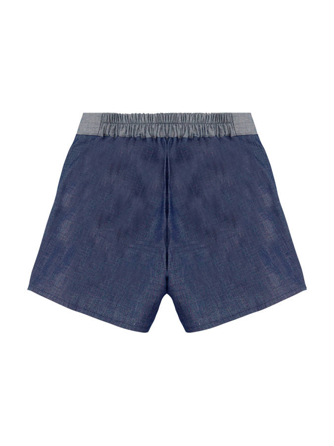 Chic Unicorn Girl Blouse&Denim Shorts Set - 9