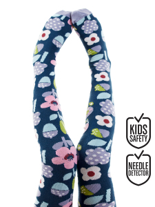 Çiçekler Kız Çocuk Külotlu Çorap - Denokids