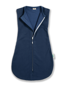 Çift Kat Pamuk Bebek Kundak Tulum 1,5 TOG Lacivert - 4