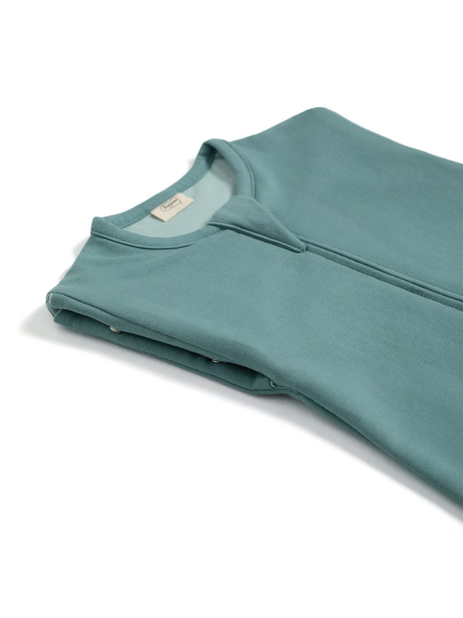 Çift Kat Pamuk Bebek Kundak Tulum 1,5 TOG Mint - 5