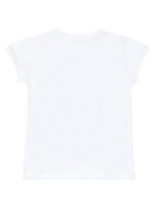 Puantiyeli Çita Kız Çocuk Yazlık T-shirt Pembe Etek Takım - 6