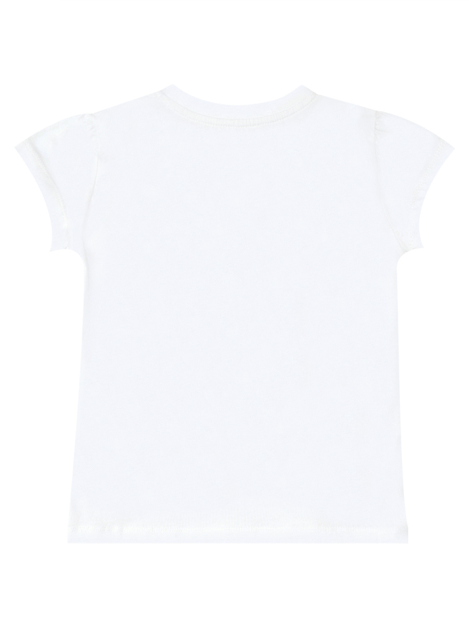 Puantiyeli Çita Kız Çocuk Yazlık T-shirt Pembe Etek Takım - 6