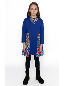 Cobalt Mavisi Elbise - SheShe