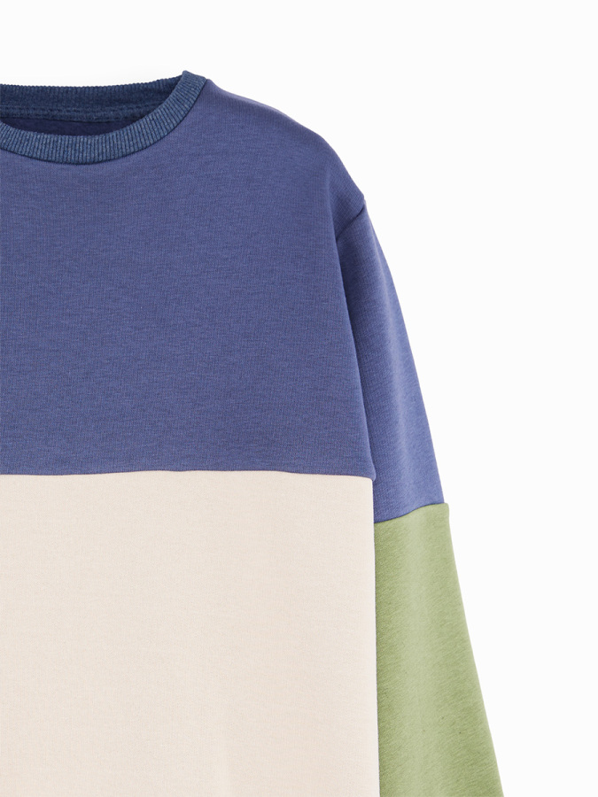 Color Block Boy Tracksuit - 5