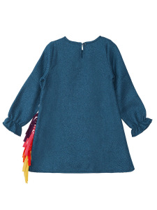 Colorful Unicorn Girl Dress - 4