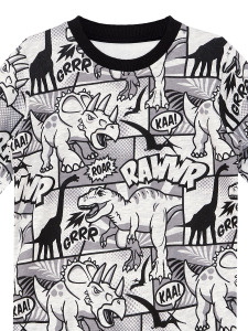 Comic Dino Boy Grey Tracksuit - 8