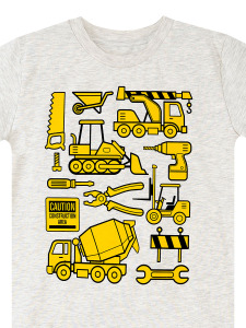Construction Boy T-shirt&Shorts Set - 8