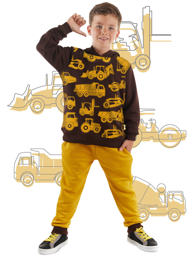 Construction Tools Boy Tracksuit - 1