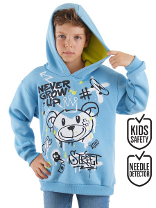 Cool Bear Boy Blue Hoodie - MSHB&G