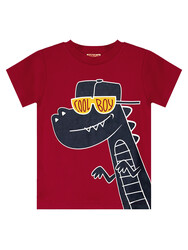 Cool Dino Erkek Çocuk T-shirt Şort Takım - Thumbnail