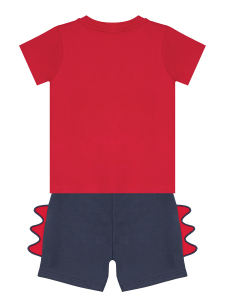 Cool Dino Erkek Çocuk Yazlık T-shirt Şort Takım - 4