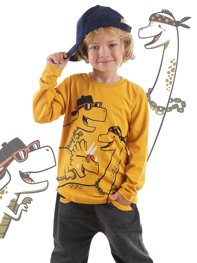 Cool Dinos Boy T-shirt&Pants Set - 1