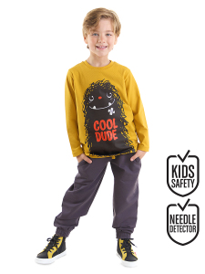 Cool Dude Erkek Çocuk T-shirt Pantolon Takım - Denokids