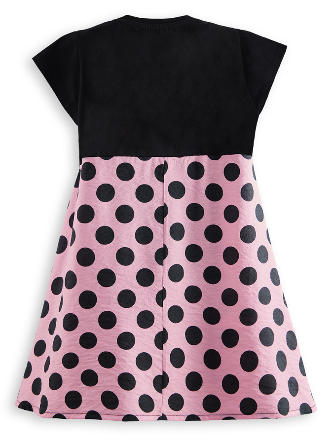Cool Kitty Girl Polka Dot Dress - 4