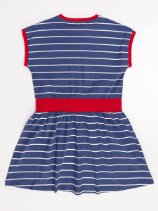 Cool Melon Striped Dress - 4