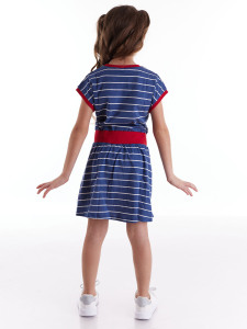 Cool Melon Striped Dress - 2