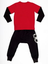 Cool Monkey Boy T-shirt&Harem Pants Set - Thumbnail