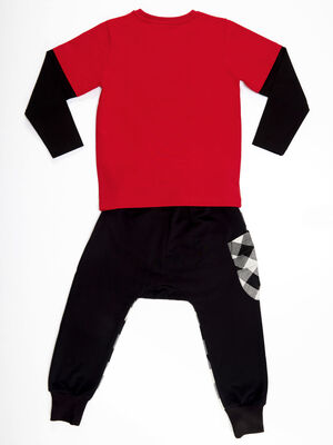 Cool Monkey Boy T-shirt&Harem Pants Set - 4