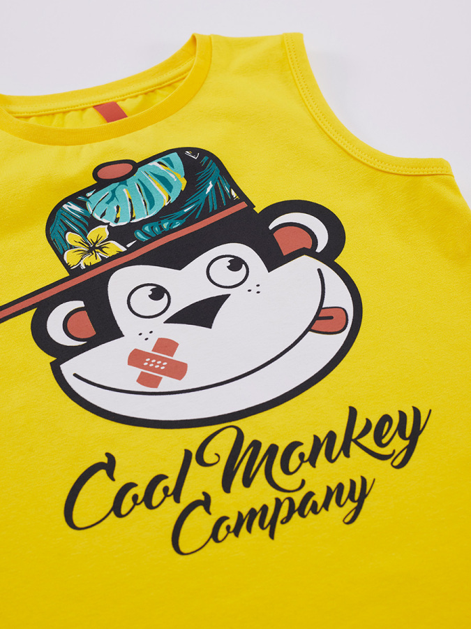 Cool Monkey Boy T-shirt&Shorts Set - 6