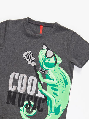 Cool Music Boy Capri T-shirt Set