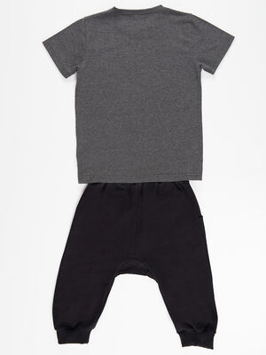 Cool Music Boy Capri T-shirt Set - 4