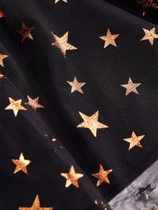 Copper Star Cat Dress - 7