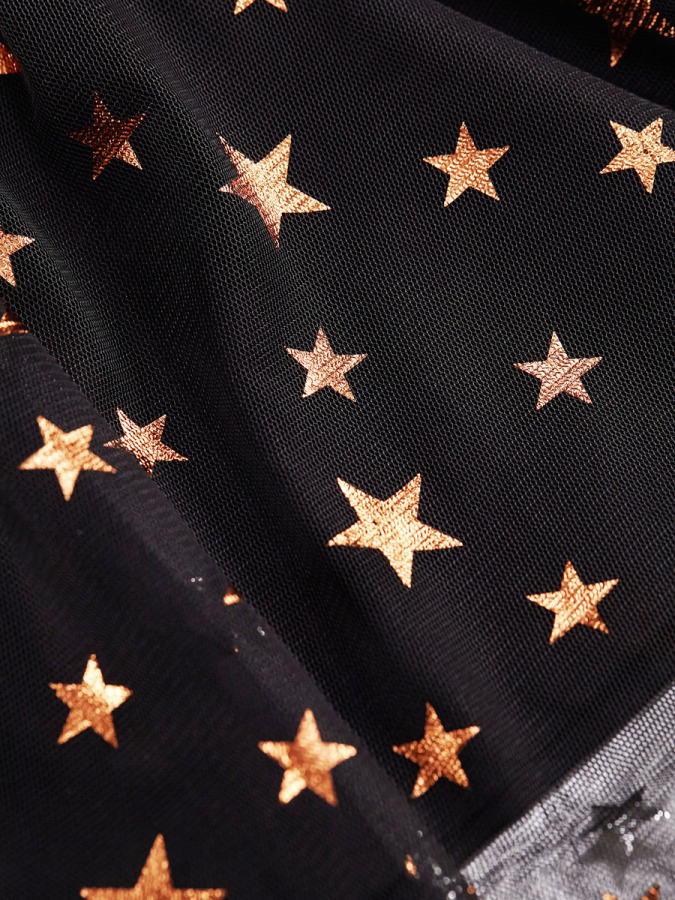Copper Star Cat Dress - 7