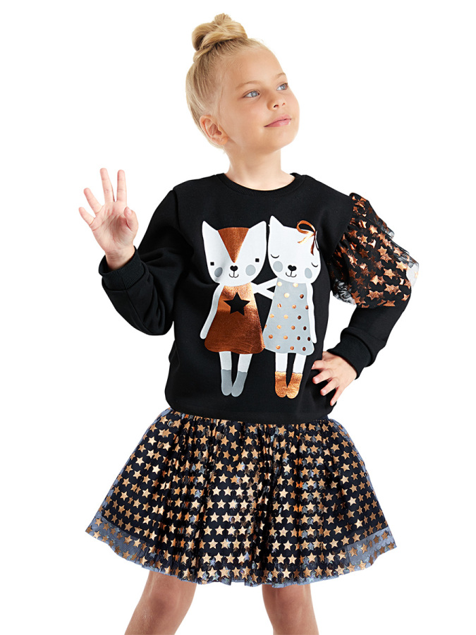 Copper Star Girl Tulle Skirt - 1