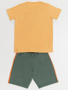 Croaching Tiger Boy T-shirt&Shorts Set - 4