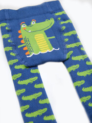 Crocodile Baby Boy Leggings - Thumbnail