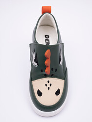 Crocodile Boy Green Sneakers - Thumbnail