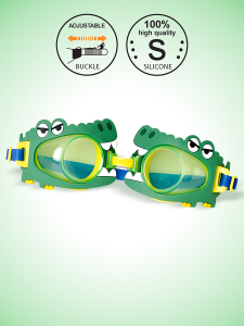 Crocodile Boy No Leak Swimming Goggles - 1