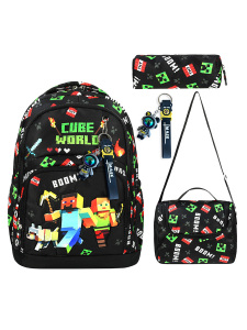 Cube İlkokul 3'lü Çanta Seti - Denostore