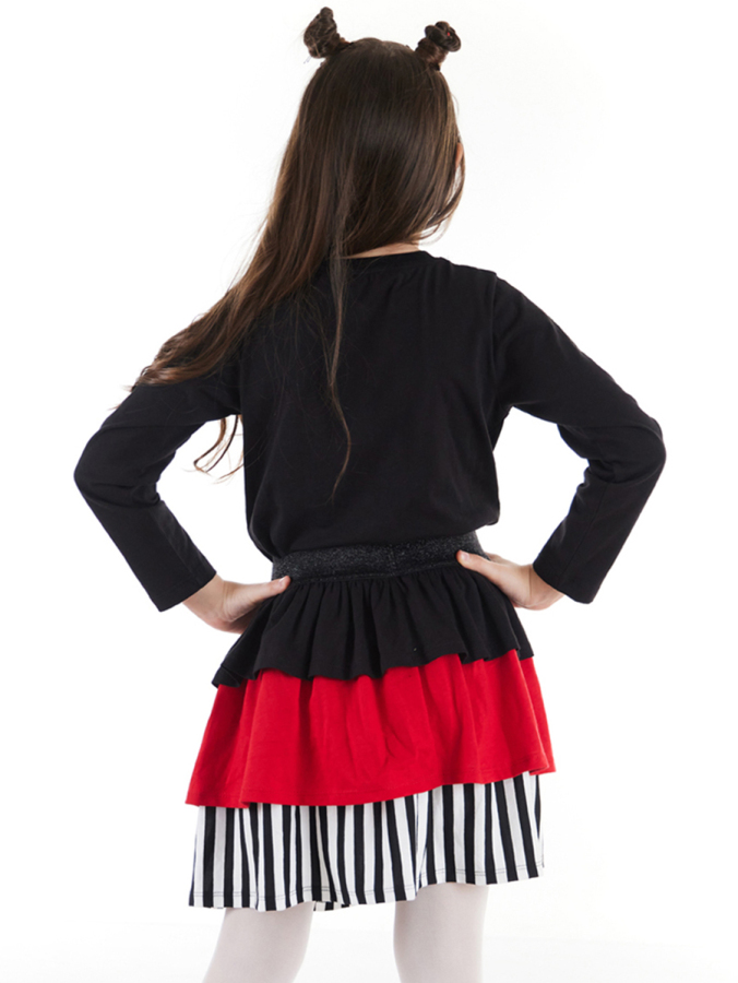 Cute Cat Girl T-shirt&Skirt Set - 2