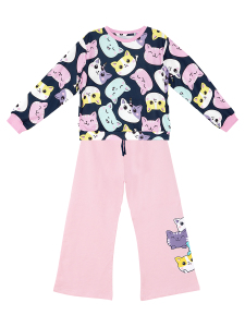 Cute Cats Girl Tracksuit - 4