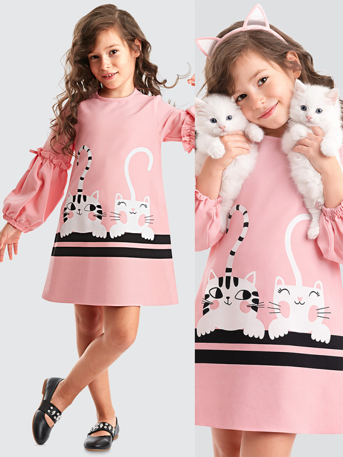 Cute Friends Girl Dress - 1